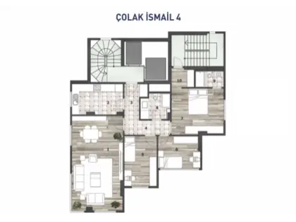 Denge Çolak İsmail 40 kat planı — fotoğraf 1