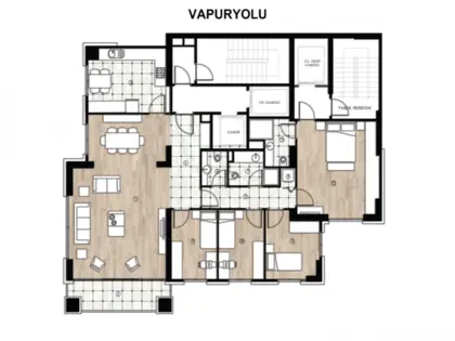 Denge Vapuryolu 13 kat planı — fotoğraf 1