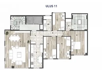 Denge Ulus 11 kat planı — fotoğraf 1